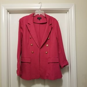 Lane Bryant size 20 hot pink blazer